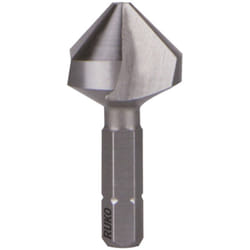 Kegel- und Entgratsenker-Bit 90° hss Schaft ø 1/4 Zoll - Ruko