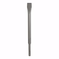 RUKO 227003, Ciseau à douille en carbure, Burin plat, Acier, Brique, Béton, Maçonnerie, pierre, 250 mm, 300 g