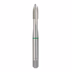 RUKO 232025E, Outil de taraudage, Acier rapide, Rotation à droite, Gris, M 2.5, Tige carrée