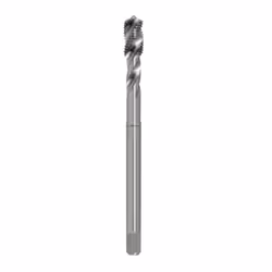 RUKO 266080UNC, Outil de taraudage, Acier rapide, Rotation à droite, Gris, No. 8, Tige carrée