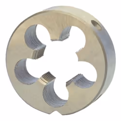 RUKO 239183, Filière de filetage, Acier rapide, Rotation à droite, Argent, MF 18, 1,4 cm