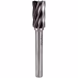 Fraise en carbure avec queue Fin KZ4 à dents croisées. Grande force de coupe combinée à une ténacité élevée. L’engrenage tran ...