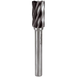 Ruko - Fraise sur tige en carbure zya ø 12 mm Longueur de tête 25 mm ø de tige 6 mm Denture Alu - 116018A