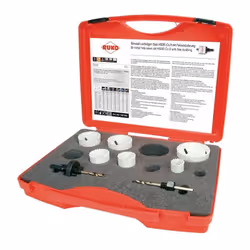 Sanitaires · Bi-métal HSSE-Co8 · Utilisable dans les perceuses à main et à colonne · Pour les perceuses à colonne, utiliser u ...