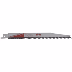 Longueur: 200 mm. Denture: 6 - 10 Tpi. - Denture croisée et affûtée.Utilisations pour:Bois de construction, contreplaqué et p ...