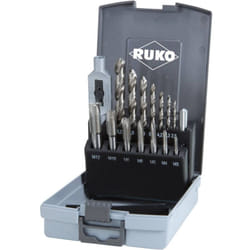 Jeu de tarauds à inciser hss en cassette plastique abs 15 pces - 245004RO - Ruko