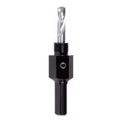 RUKO 128212, Perceuse, Porte-outil pour scie cloche, 1 cm, Noir, Argent, 73 g, 1 pièce(s)