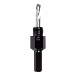 RUKO 128213, Perceuse, Porte-outil pour scie cloche, 1 cm, Noir, Argent, 78 g, 1 pièce(s)