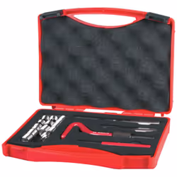 Jeu d'outils de réparation de filetages ProCoil, 18 piècesJeu M 3 - Jeu M 31 forêt hélicoïdal, Ø 3,1 mm+ 1 taraud à main DIN  ...