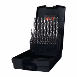 HSS · DIN 338 · Pointe FLOWSTEP® · Angle de pointe de 118° · Coupe à droite · La tige à 3 faces (jusqu’à Ø 3,5 mm avec queue ...