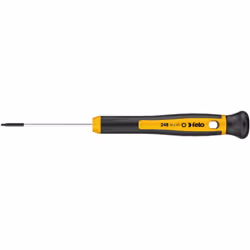 Tournevis Torx de précision Poignée bi-composant ergonomique et antidérapante avec tête rotative. Revêtement « Soft Grip » co ...
