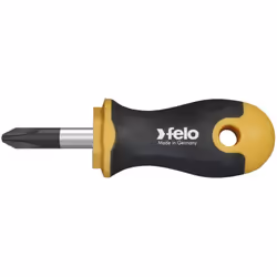 Tournevis PH 2 embouts | Felo 46202010 Stubby PH Tip Tournevis Bodybuilder Tournevis avec poignée 2C Chez European Tools, nou ...