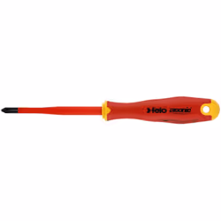 ERGONIC E-Slim Tournevis isolé PH Tip Isolation selon la norme DIN EN 60 900. Testé individuellement à 10 000 V. Les tournevi ...