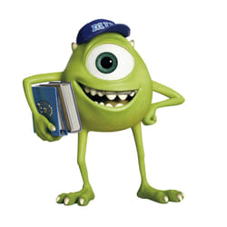 Juratoys Figurine Mike - Monstres Et Cie Disney - 7 Cm