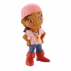 Juratoys Figurine Izzy - Jake Et Les Pirates Disney - 6 Cm, Figurine à collectionner, Film et série TV