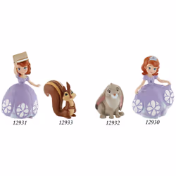 Juratoys Disney Princesse Sofia - Figurine Noisette - 4 Cm