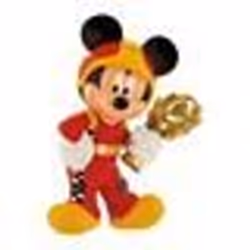 Figurine de collection Bully® Disney - Mickey Mouse pilote de course (15461)