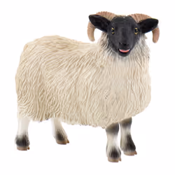 Juratoys Figurine Mouton Ecossais A Tete Noire - 7 Cm, Figurine à collectionner, Film et série TV