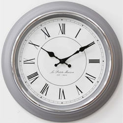 Horloge murale - MEBUS - 12966 - Cadran blanc - Ø 40 cm - Mouvement à quartz