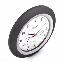 Mebus 19449 wall/table clock Mur Digital clock Rond Noir, Blanc