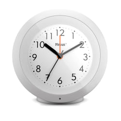 Mebus 25629 réveille-matin Réveil à quartz Blanc