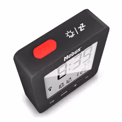 Mebus 25801 wekker Réveil numérique Noir