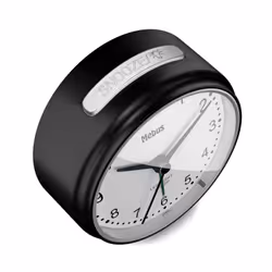 Mebus 25806 réveille-matin Réveil à quartz Noir, Blanc