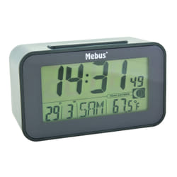 Mebus 51460 réveille-matin Réveil numérique Anthracite
