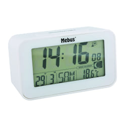 Mebus 51461 réveille-matin Blanc