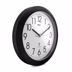 Mebus 52450 wall/table clock Mur Digital clock Rond Noir