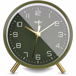 -- Horloge silencieuse - Le réveil ne fait pas tic-tac, idéal pour des nuits paisibles. - Fonction SNOOZE : dormez tranquille ...