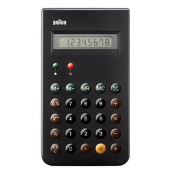 Braun BNE001BK calculatrice Poche Calculatrice basique Noir