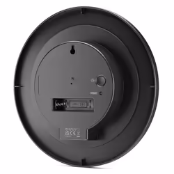 Braun BC06B-DCF Horloge murale à quartz Cercle Noir