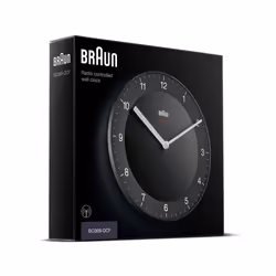 Braun BC06B-DCF Horloge murale à quartz Cercle Noir - Vue supplémentaire 4