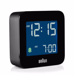 Braun BC08 Réveil numérique Noir