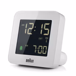 Braun BC09-DCF Réveil numérique Blanc