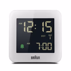 Braun BC09-DCF Réveil numérique Blanc - Vue supplémentaire 4
