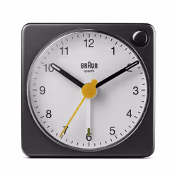 Braun BC02XBW Réveil à quartz Noir, Blanc