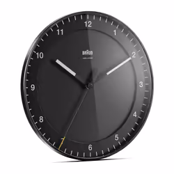Braun BC 17B-DCF, Horloge murale mécanique, Cercle, Blanc, Classique, AA, 300 mm
