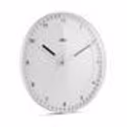 Braun BC 17, Mur, Horloge mécanique, Autres, Blanc, Classique, AA