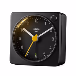 Braun BC02XB réveille-matin Réveil à quartz Noir