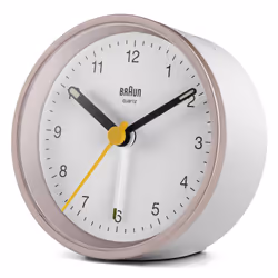 Braun BC12 Horloge murale à quartz Rose, Blanc - Vue supplémentaire 4