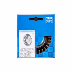 PFERD POS KBG 10013/M14 INOX 0,50 Roue de fil et brosse en fil d'acier 10 cm