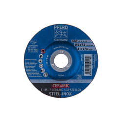 PFERD E 115-7 CERAMIC SGP STEELOX fourniture de ponçage et de meulage rotatif Métal
