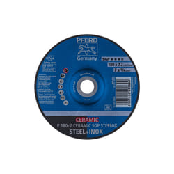 PFERD E 180-7 CERAMIC SGP STEELOX fourniture de ponçage et de meulage rotatif Métal
