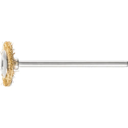 PFERD RBU 1602/2,34 MES 0,10 Roue de fil et brosse en fil d'acier 1,6 cm 10 pièce(s)