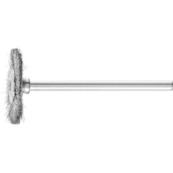 PFERD RBU 2202/3 ST 0,10 Roue de fil et brosse en fil d'acier 2,2 cm 10 pièce(s)