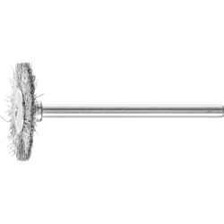 PFERD RBU 2202/3 INOX 0,10 Roue de fil et brosse en fil d'acier 2,2 cm 10 pièce(s)