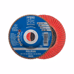 PFERD PFF 115 CO-FREEZE 36 SG INOX, Métal, 13300 tr/min, 11,5 cm, 10 pièce(s)