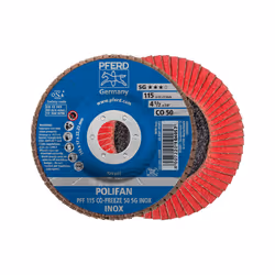 PFERD PFF 115 CO-FREEZE 50 SG INOX, Métal, 13300 tr/min, 11,5 cm, 10 pièce(s)